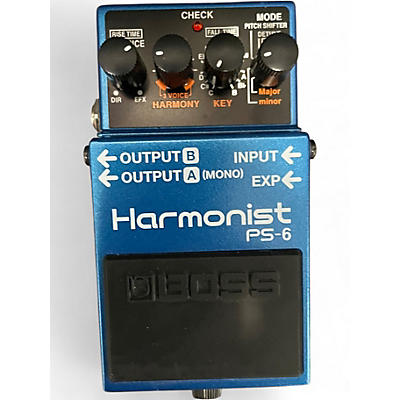 Used BOSS PS6 Harmonist Effect Pedal