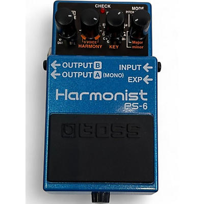 Used BOSS PS6 Harmonist Effect Pedal