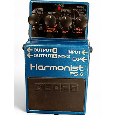 Used BOSS PS6 Harmonist Effect Pedal
