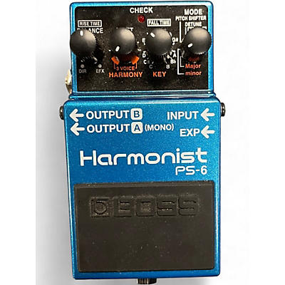 Used BOSS PS6 Harmonist Effect Pedal