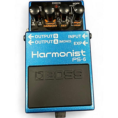 Used BOSS PS6 Harmonist Effect Pedal