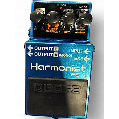 Used BOSS PS6 Harmonist Effect Pedal
