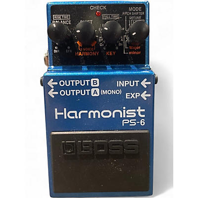 Used BOSS PS6 Harmonist Effect Pedal