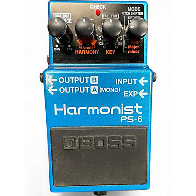 Used BOSS PS6 Harmonist Effect Pedal