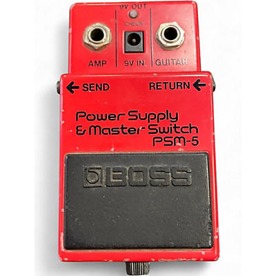 Used BOSS PSM5 Power Supply Master Switch Power Supply