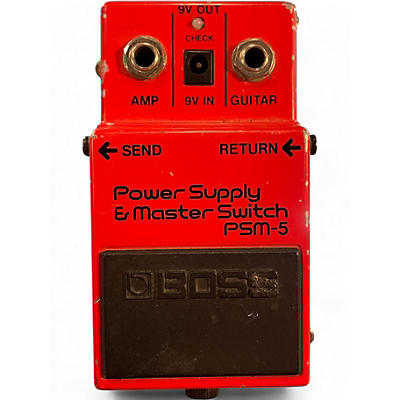 Used BOSS PSM5 Power Supply Master Switch Power Supply