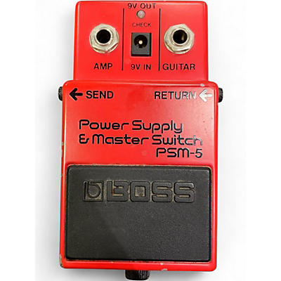 Used BOSS PSM5 Power Supply Master Switch Power Supply