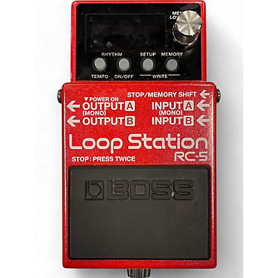 Used BOSS RC 5 LOOP STATION Pedal