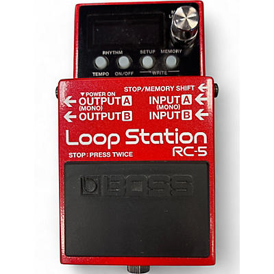 Used BOSS RC 5 LOOP STATION Pedal