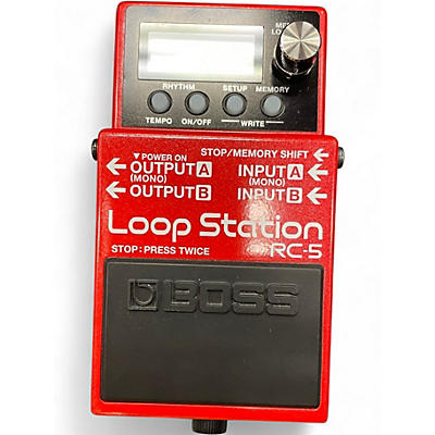 Used BOSS RC-5 LOOP STATION  Pedal