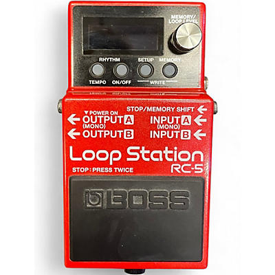 Used BOSS RC-5 LOOP STATION Pedal
