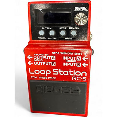 Used BOSS RC-5 LOOP STATION Pedal