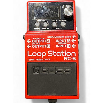 Used BOSS RC-5 LOOP STATION Pedal