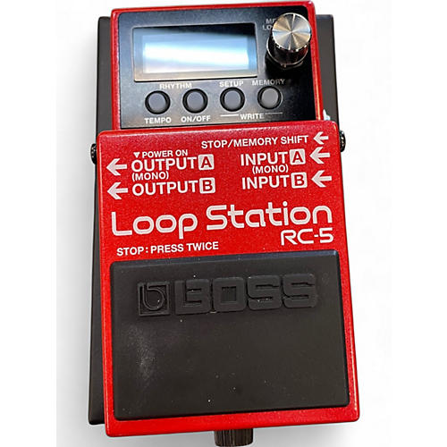 Used BOSS RC-5 Loop Station Pedal