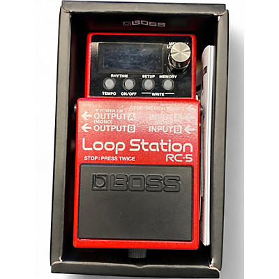 Used BOSS RC-5 Loop Station Pedal