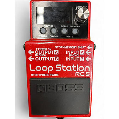 Used BOSS RC-5 Loop Station Pedal