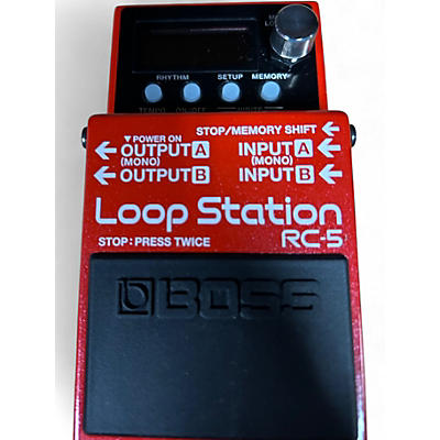 Used BOSS RC-5 Loop Station Pedal