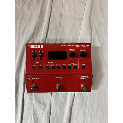 Used BOSS RC-500 LOOP STATION Pedal