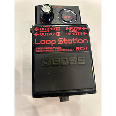 BOSS Used BOSS RC1 Loop Station Black Edition Pedal