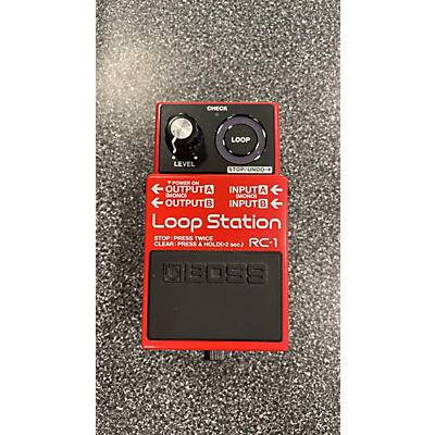 Used BOSS RC1 Loop Station Pedal