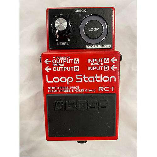 BOSS Used BOSS RC1 Loop Station Pedal