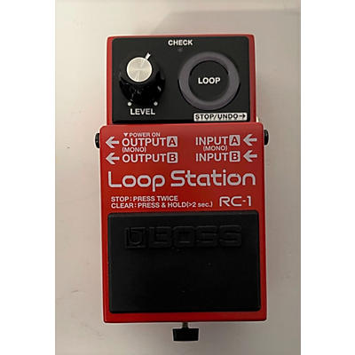 BOSS Used BOSS RC1 Loop Station Pedal