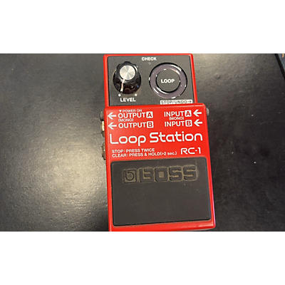 BOSS Used BOSS RC1 Loop Station Pedal