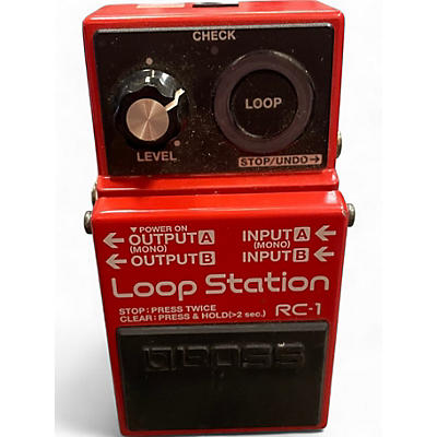 BOSS Used BOSS RC1 Loop Station Pedal