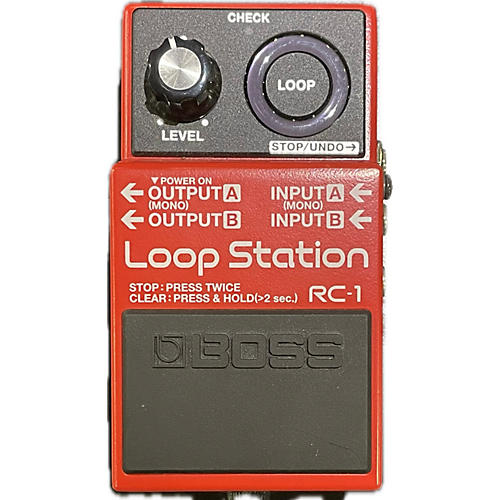 BOSS Used BOSS RC1 Loop Station Pedal