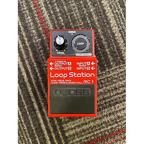 BOSS Used BOSS RC1 Loop Station Pedal