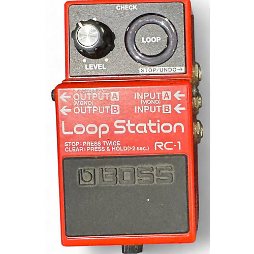 BOSS Used BOSS RC1 Loop Station Pedal