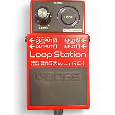 BOSS Used BOSS RC1 Loop Station Pedal