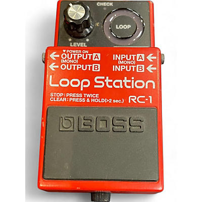 BOSS Used BOSS RC1 Loop Station Pedal