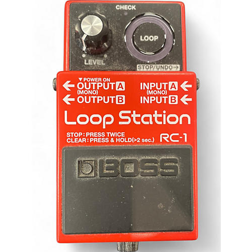 BOSS Used BOSS RC1 Loop Station Pedal