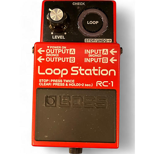 BOSS Used BOSS RC1 Loop Station Pedal