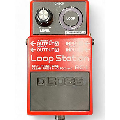 BOSS Used BOSS RC1 Loop Station Pedal