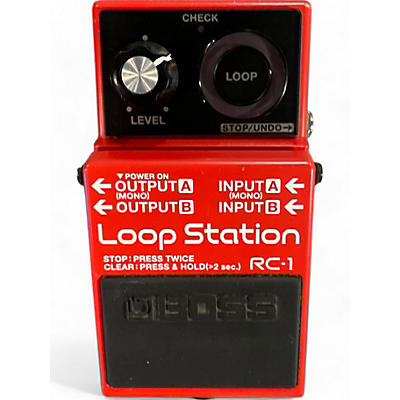 Used BOSS RC1 Loop Station Pedal