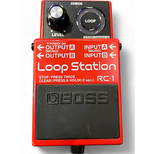 BOSS Used BOSS RC1 Loop Station Pedal