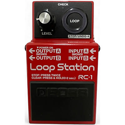 Used BOSS RC1 Loop Station Pedal