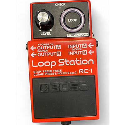 Used BOSS RC1 Loop Station Pedal