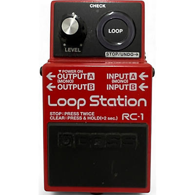 Used BOSS RC1 Loop Station Pedal