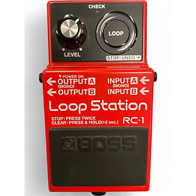 BOSS Used BOSS RC1 Loop Station Pedal