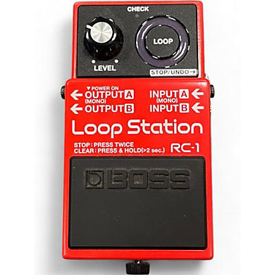 BOSS Used BOSS RC1 Loop Station Pedal