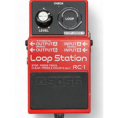 Used BOSS RC1 Loop Station Pedal