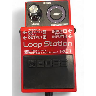 Used BOSS RC1 Loop Station Pedal