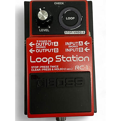 Used BOSS RC1 Loop Station Pedal