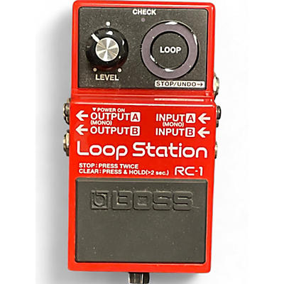 BOSS Used BOSS RC1 Loop Station Pedal