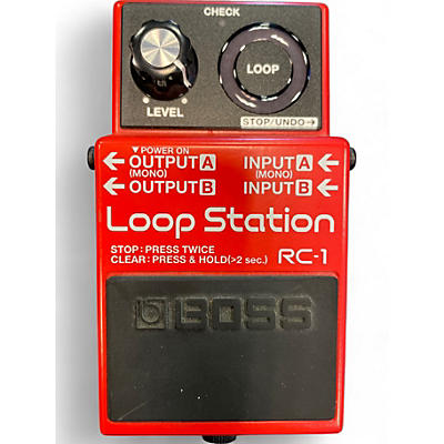 Used BOSS RC1 Loop Station Pedal