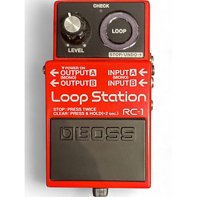 Used BOSS RC1 Loop Station Pedal