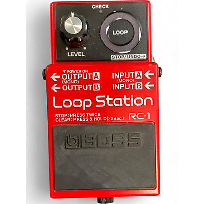 Used BOSS RC1 Loop Station Pedal